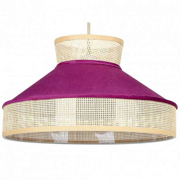 Beliani ZÁVĚSNÁ LAMPA Batali 45/45/167 cm