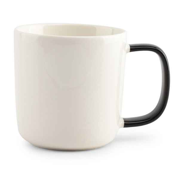 Bílý hrnek z kostního porcelánu 370 ml Mae – ONA