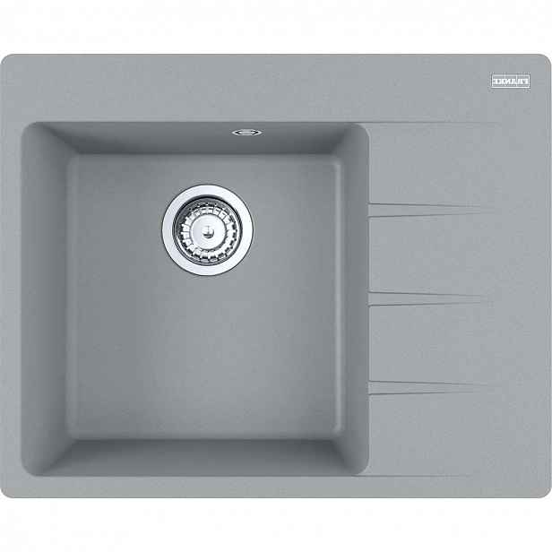 Franke Centro - Fragranitový dřez CNG 611-62 TL/2, 62x50 cm, šedý kámen 114.0637.502