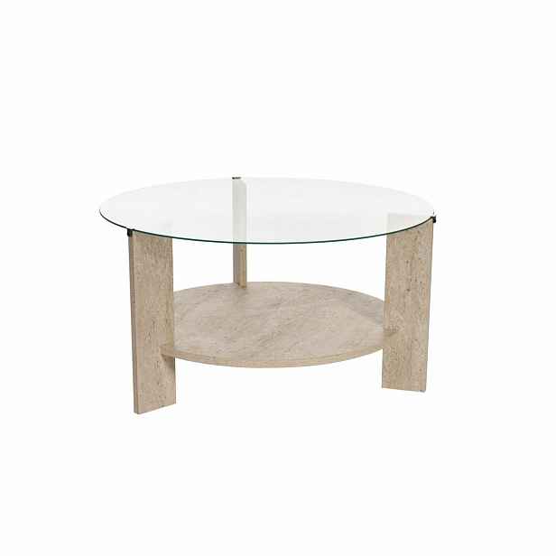 Konferenční stolek Clara Travertine