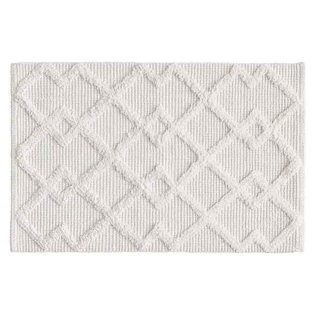 Krémová koupelnová předložka 50x80 cm Otis – douceur d'intérieur