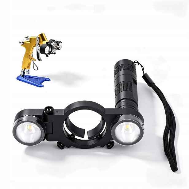 Led Lampa Pro Lakovací Pistoli 3 Režimy Univerzální 28-42 MM
