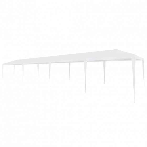 vidaXL Party stan 3 x 12 m PE bílý