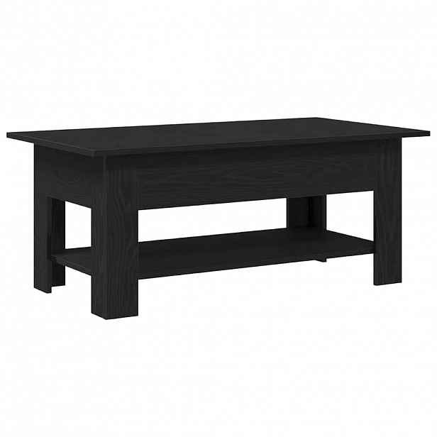 vidaXL Konferenční stolek Černý dub 102 x 55 x 42 cm Kompozitní dřevo