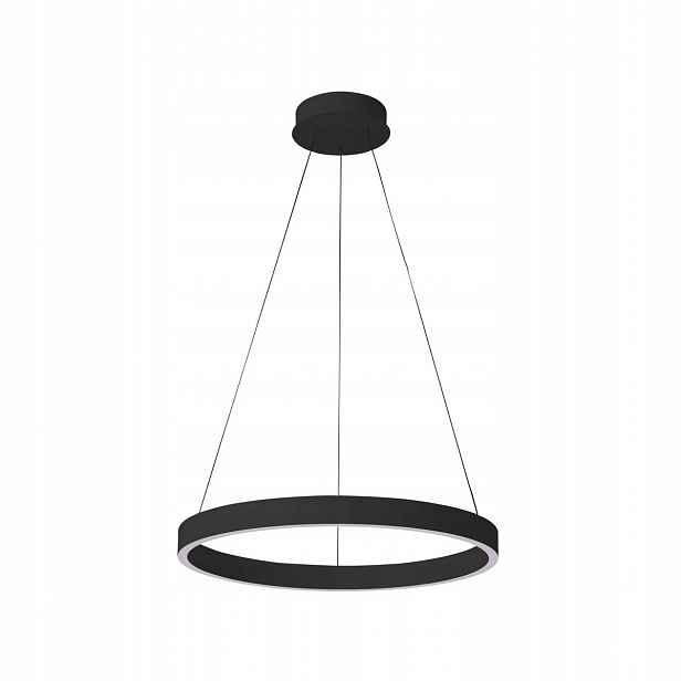 Brasco Down PND-56215-060RPC-BK Moderní závěsná Led lampa Ring