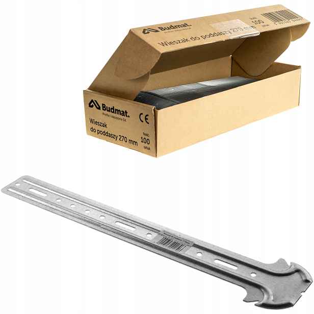 Kotevní věšáky do podkroví Budmat 27 cm 100 kusů