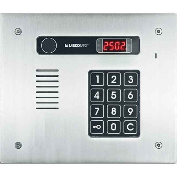 Laskomex CP-2513R Inox Horizontální Rfid audio panel