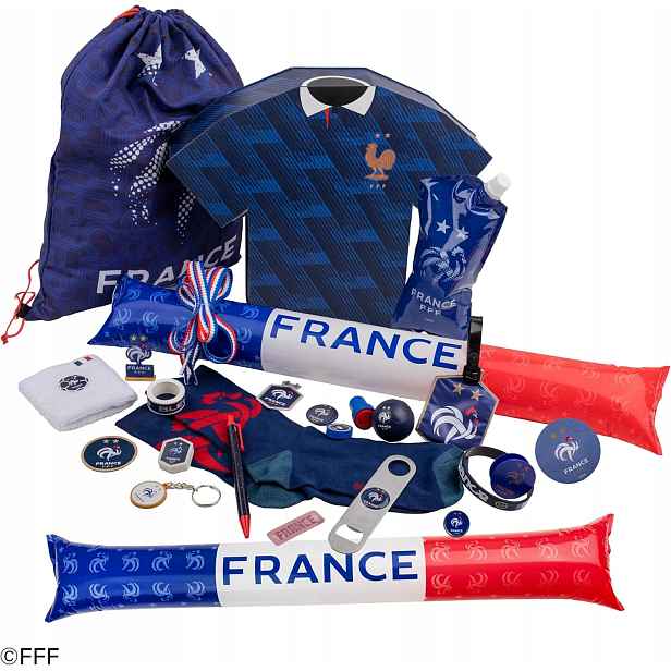Adventní kalendář Jersey 2026 Fff France, reprezentace Francie, Advent Cal