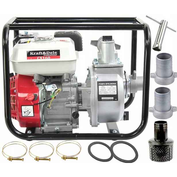Benzínová Motorová Pumpa 2" Na Vodu 600 L/min Kraft&dele KD770