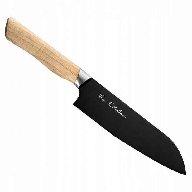 Satake Black Ash Japonský ostrý Nůž na Zeleniny 56 Hrc 17 cm