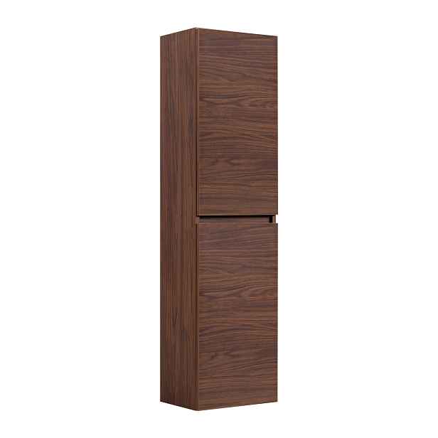 Elvisia Vysoká skříňka do koupelny SIMPLE Oak walnut