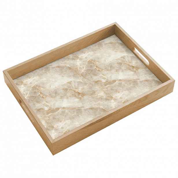 OnlyWow SERVÍROVACÍ PODNOS Světle béžová - Onyx - Jemná 40x30 cm