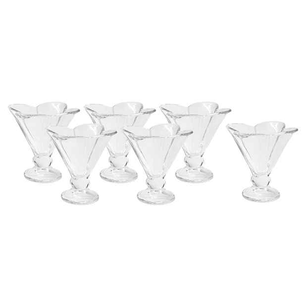 PROHOME - Sklenice zmrzlinka 12,3x11,5cm 6ks