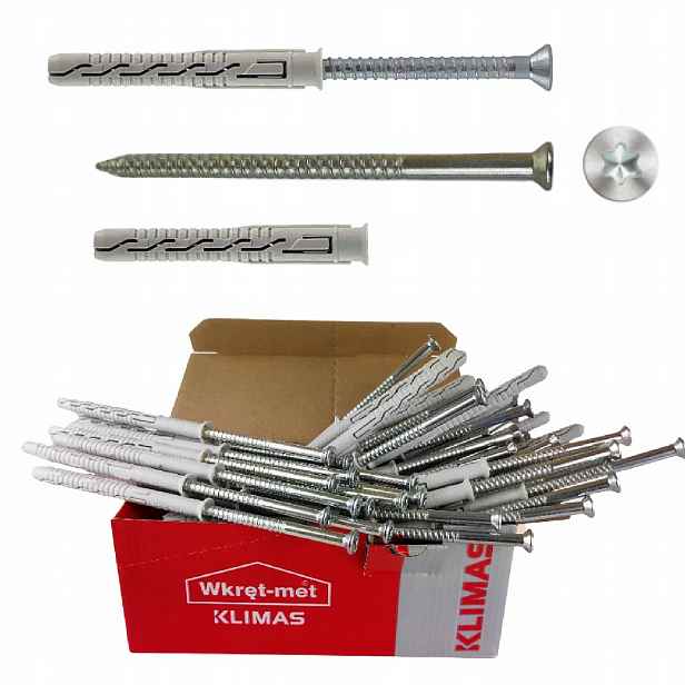 Rozpěrné rámové kolíky 10x260 Torx Kps-fast-s 25ks