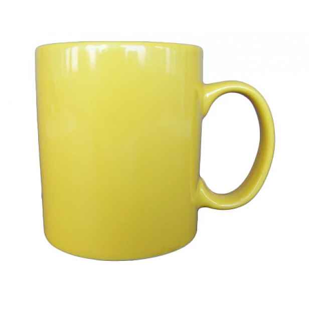Hrnek Basic 325 ml, žlutý