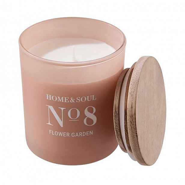 Butlers HOME & SOUL Vonná svíčka se sójovým voskem No. 8 Flower Garden