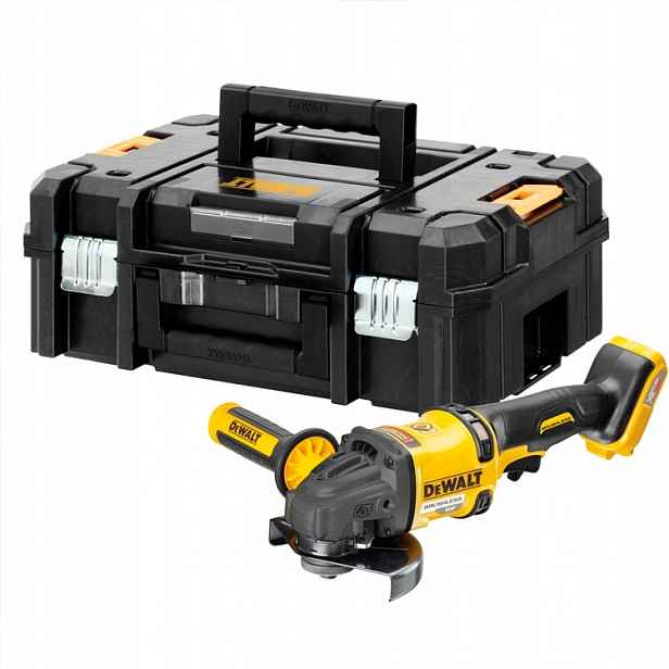 Dewalt Úhlová bruska 54V 125 mm Diax bruska akumulátorová Kufr