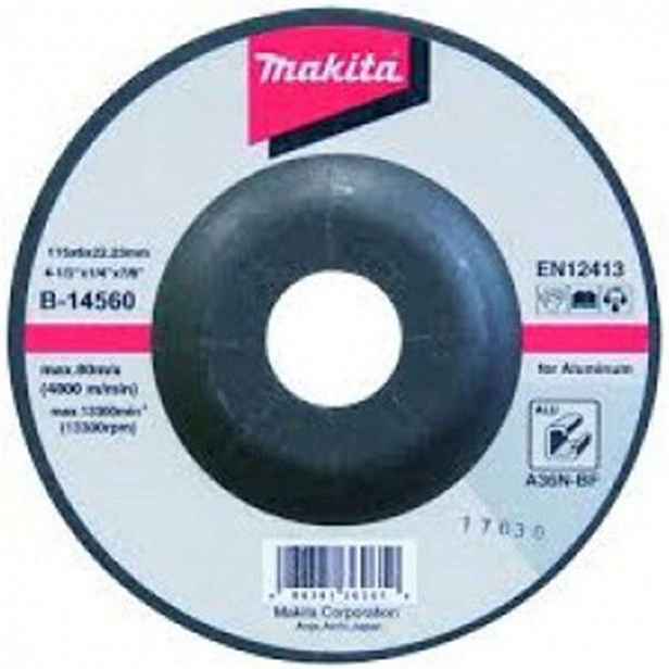 Makita - Brusný kotouč na hliník 115x22,2 mm B-14560