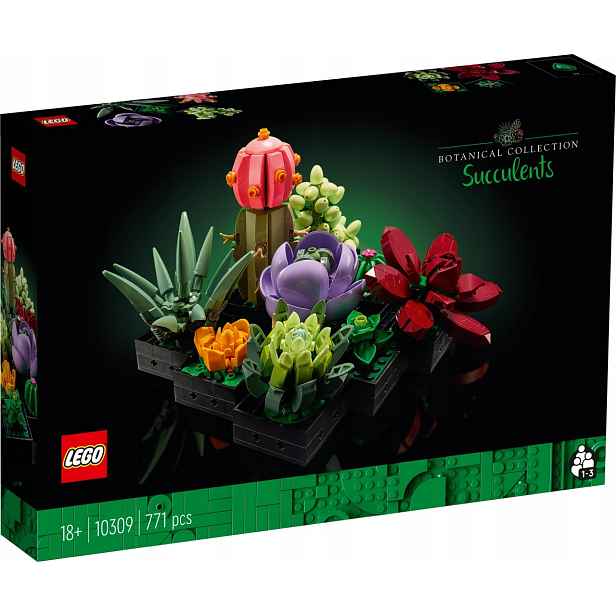 Lego Creator Expert Sukulenty Květiny Dekorace