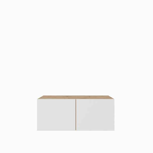 MASSENO ZÁVĚSNÝ TV STOLEK MIVO, 100/41/40 cm, dub Artisan