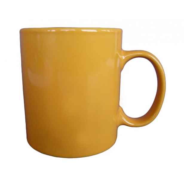 Hrnek Basic 325 ml, oranžový