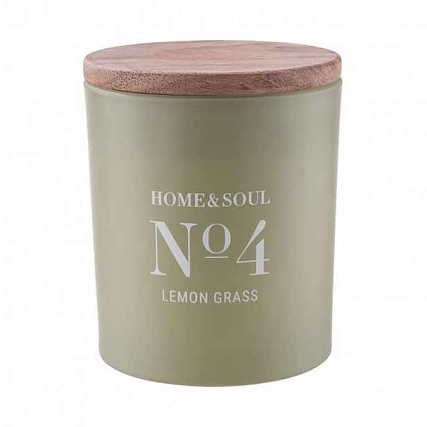 Butlers HOME & SOUL Vonná svíčka se sójovým voskem No. 4 Lemon Grass