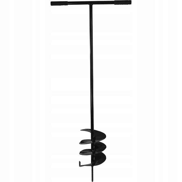 Vrták 250 MM Černé Ergonomické Plastové Úchytky