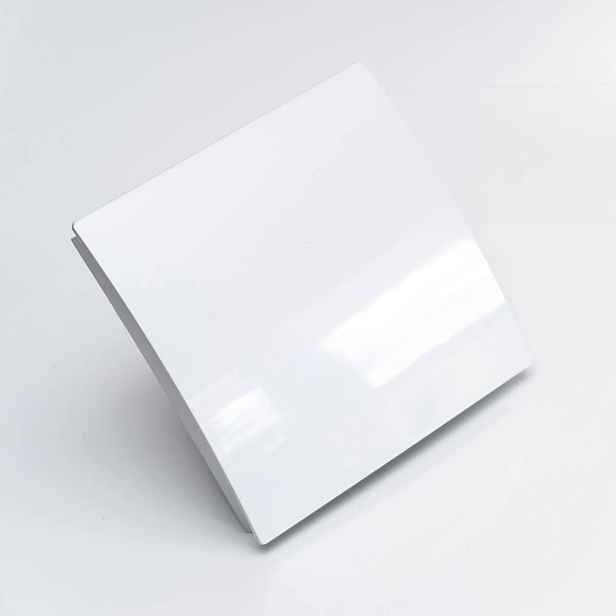 Koupelnový ventilátor Sufit Krátké hrdlo Panel Abs Elipsa Standard Ø100 mm