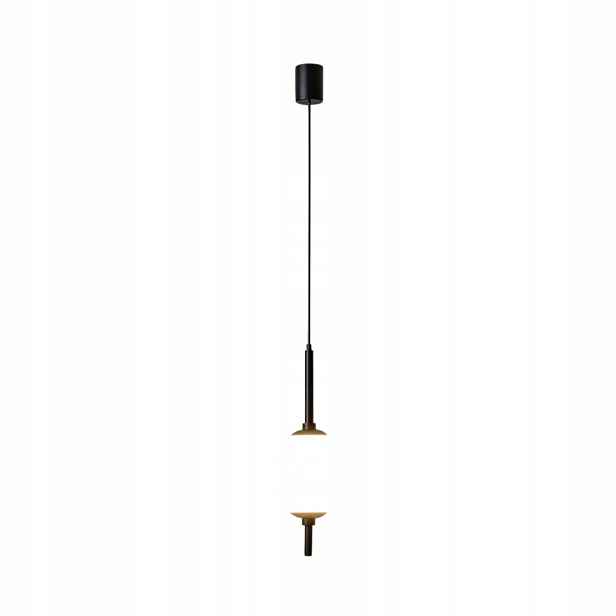 Maytoni závěsná lampa the sixth sense led 7w černá bílá koule