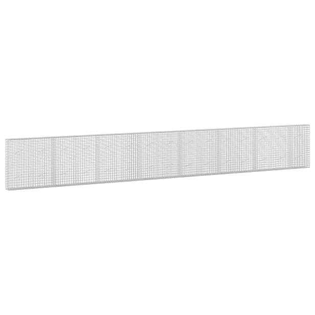 vidaXL Gabion s drátem 5 mm a síťkou 5x5 cm 750x20x100 cm