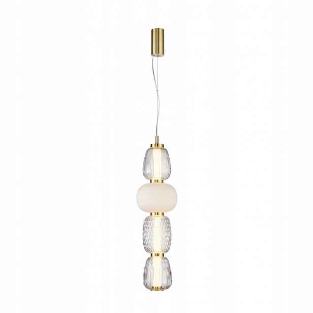Závěsná stropní lampa Eris zlatá Led Stropní Svítidlo 32W Moderní do kuchyně