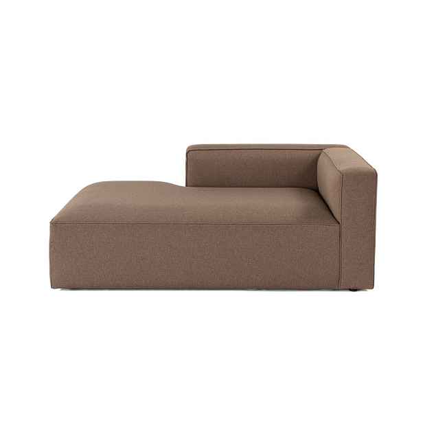 Křeslo / Jednomístná pohovka Mora XL Chl Left - Brown