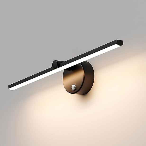 Led nástěnné svítidlo Koupelnová lampa Otočná dotykový spínač Univerzální