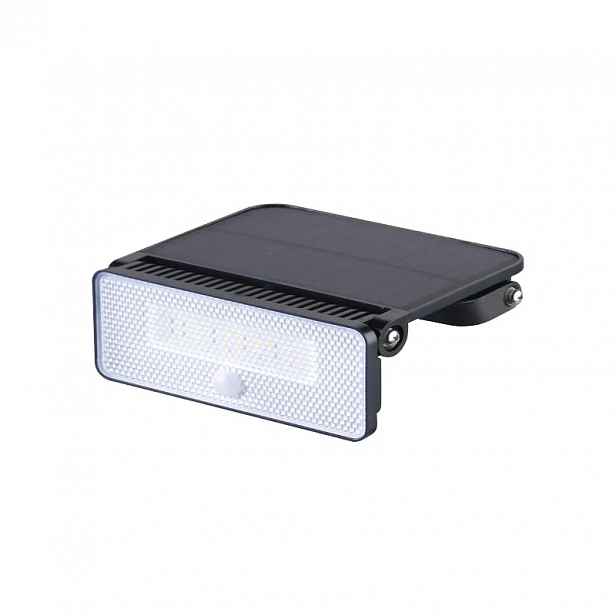 Led solární reflektor se senzorem pohybu Storm 12W/4000K/1600Lm/IP54/Li-on