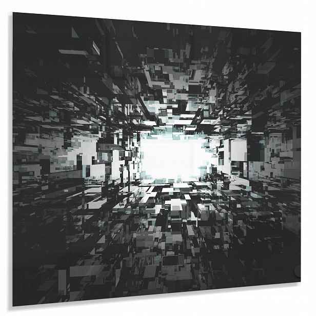 Ochranný Panel 50x60cm 4mm Tvrzený Dekorativní Lacobel Do Kuchyně