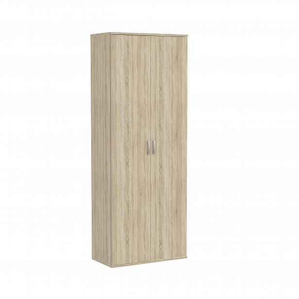 Policová šatní skříň 70 cm BULVERDE - dub sonoma