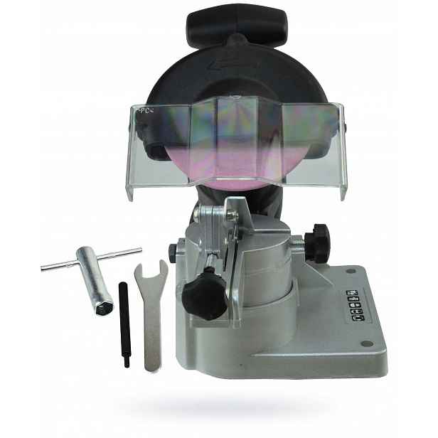 Brousek na řetězy Geko G81029 220W 7500 ot/min, kotouč 100 mm