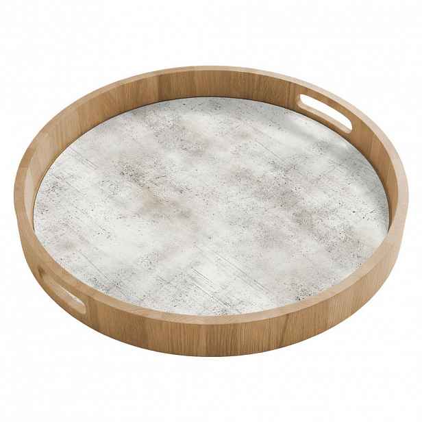 OnlyWow SERVÍROVACÍ PODNOS Šedá - Beton - Zvětralá 50x50 cm