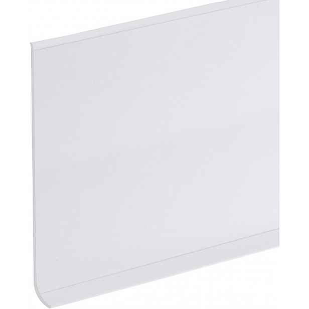 Páska na soklovou lištu Quarkzman samolepicí 6 m x 15 cm bílá
