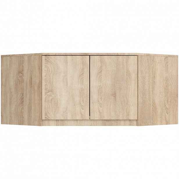 Rohový nástavec na skříň LOTA 100 cm - dub sonoma