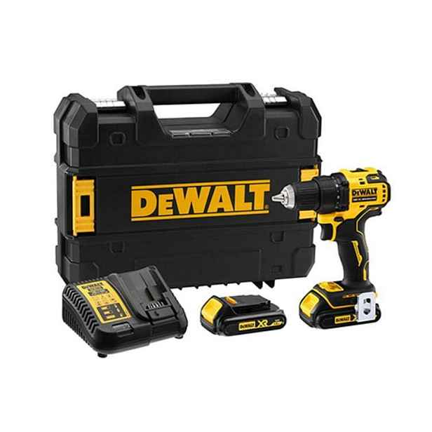 Set Aku Šroubovák Bezkartáčový 2x1,5Ah 65Nm Kufr Dewalt