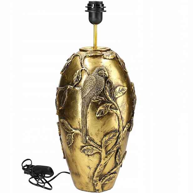 Stolní Lampa Noční E27 Zlatá Retro Pták do obývacího pokoje ložnice