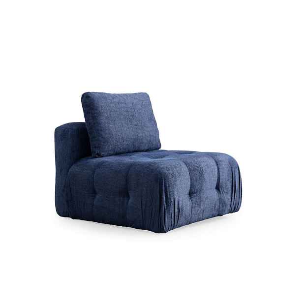 Křeslo / Jednomístná pohovka Amaris O1 - Navy Blue