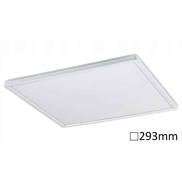 Stropní Svítidlo zapuštěné 29.3 cm Led 18W bílé čtvercové Pavel 3429 Rabalux