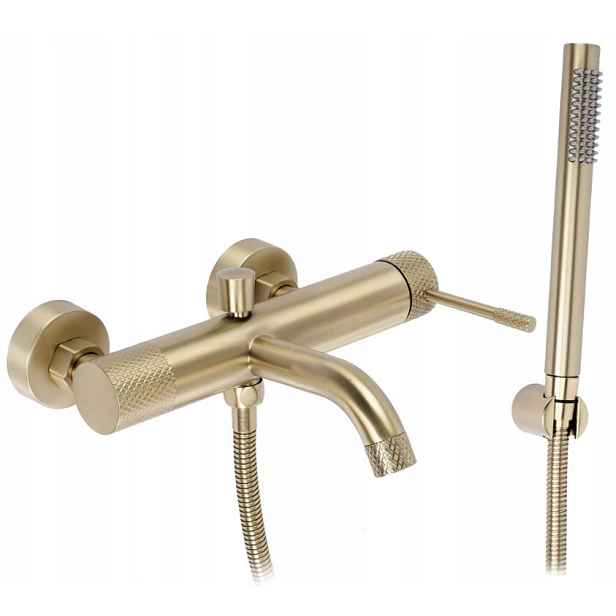 Vanová Baterie JS-625103BG Venti Zlatá Kartáčovaná Rea