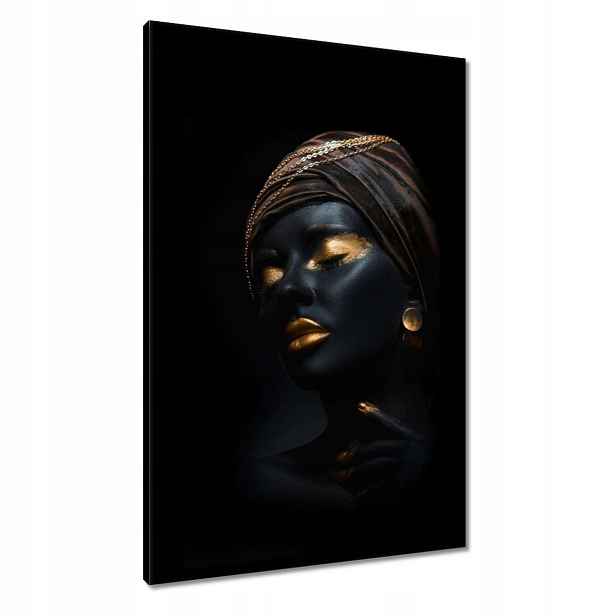 Obrazy 60x90 Zlatý Make-up