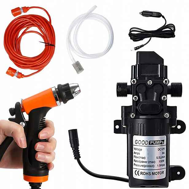 Elektrická Tlaková Myčka, Pumpa Do Auta 100W 12V