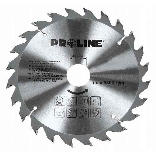 Kotouč na řezání dřeva kotoučová pila 350x80Tx30 mm, robustní slinutý karbid