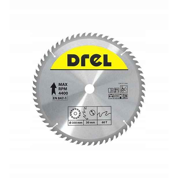 Kotouč pro pilu vidlicový 350 x 30 mm 60 T
