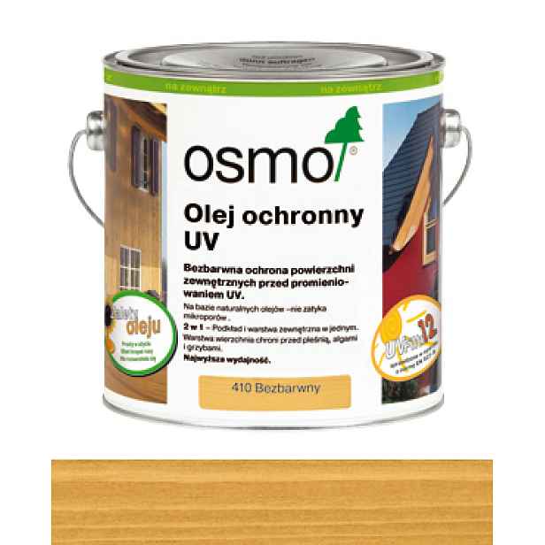 Osmo 410 Olej dodatečná ochrana proti Uv záření Bezbarvý 0,75L